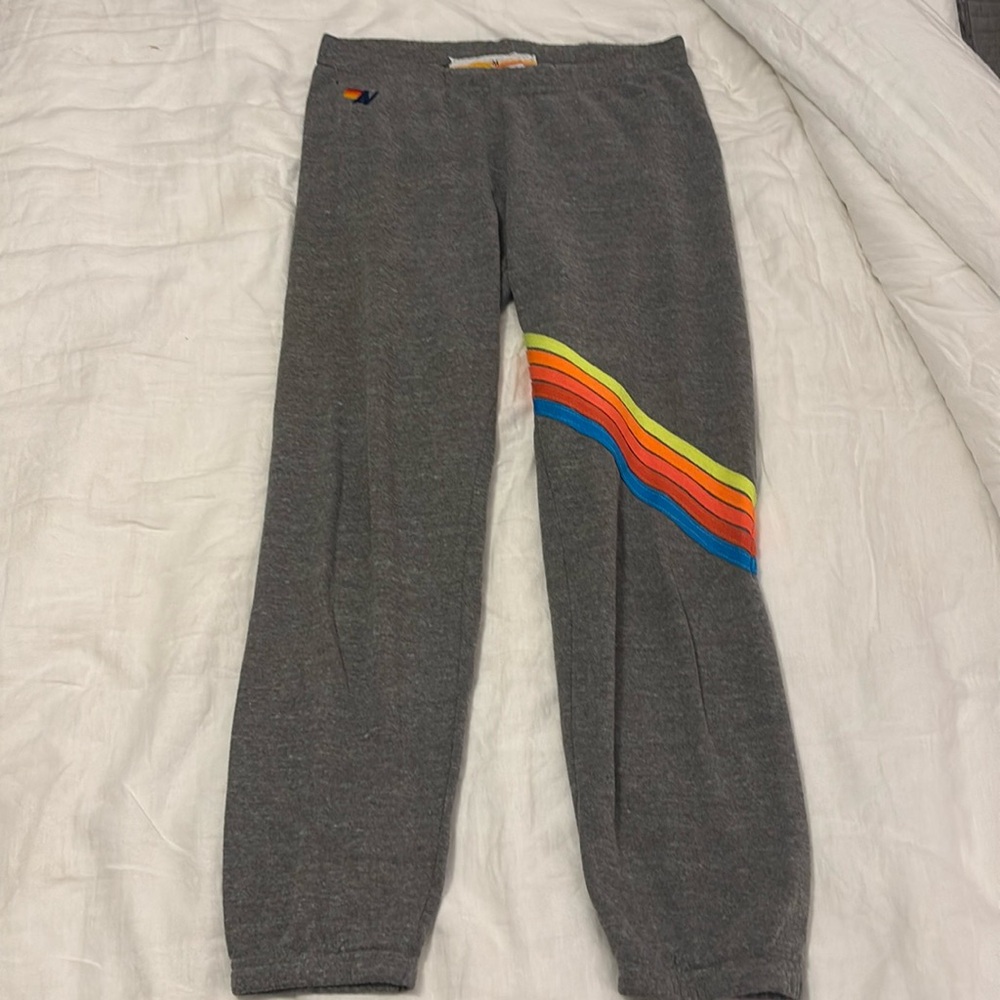 Aviator Nation Neon Stripe Sweats